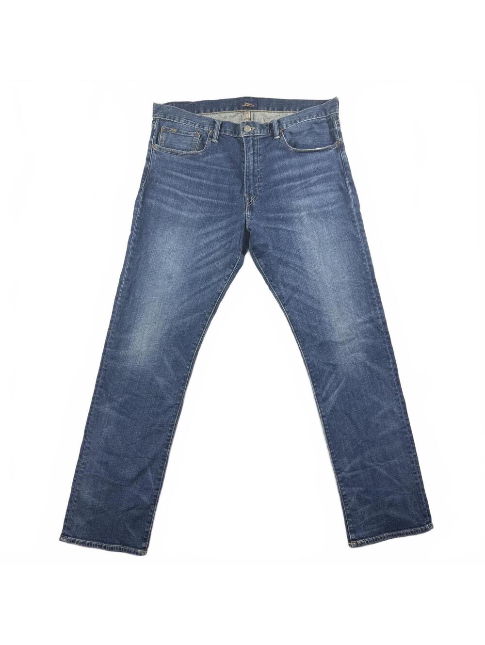 Polo Ralph Lauren Classic Fit Jeans Men’s 36x34 Dark Wash Denim Made in Mexico